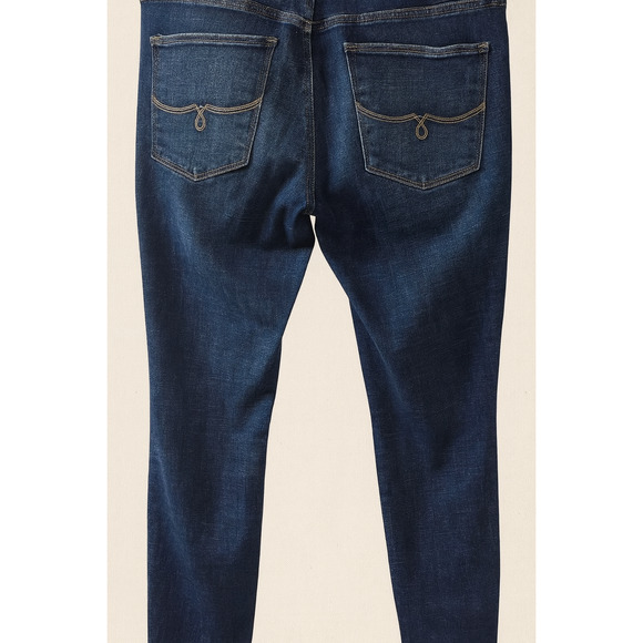 Lucky Brand Lolita Skinny Jeans 12/31 Blue Mid Rise Minimalist Denim Classic Fit - Picture 12 of 12